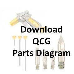 B & G 420 QCG Quick Change Gun Diagram