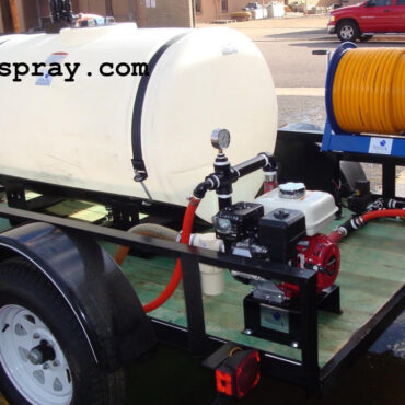 200 Gallon weed spray trailer