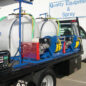 Dual 200 Gallon Tank Sprayer with 2 pumps, 2 motors, 2 reels.