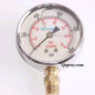 1000 PSI Pressure Gauge Liquid Filled