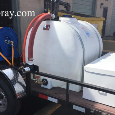 200 gallon weed spray trailer