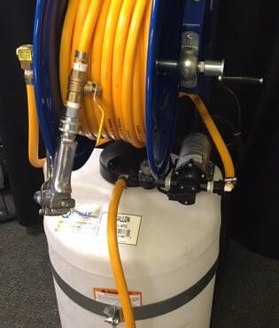 25 Gallon Handtruck Sprayer 115-Volt Pump