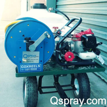 25-Gallon Gas-Powered 4 Wheel Cart Sprayer