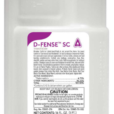 D-Fense SC Insecticide Concentrate 16 oz
